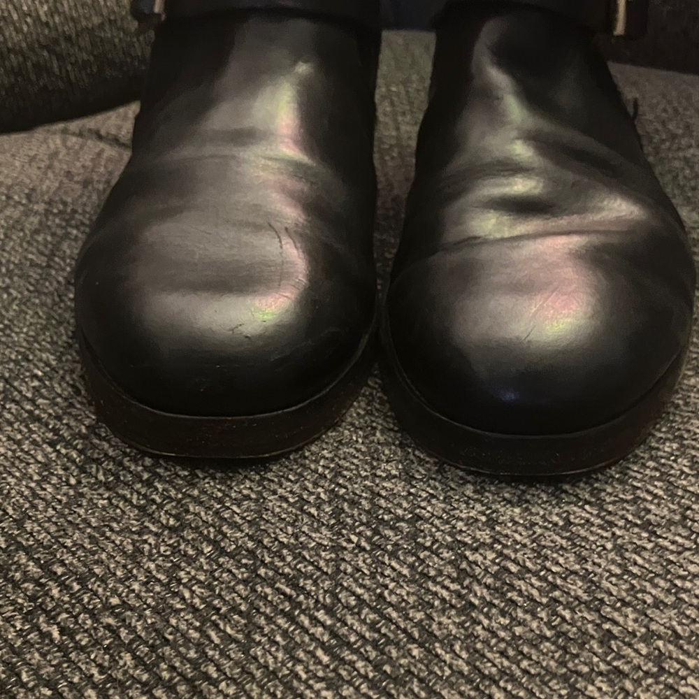 Golden goose leather hobby boot moto/ biker style  black size 40 made in Italy - Picture 10 of 10